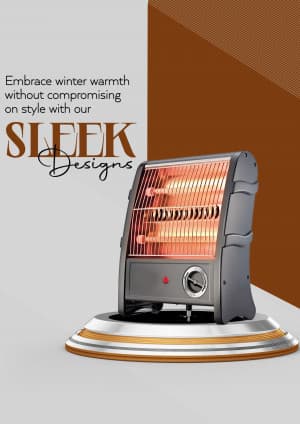 Room Heater business template
