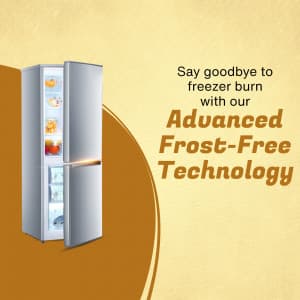 Refrigerator business banner