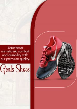 Gents Shoes business banner
