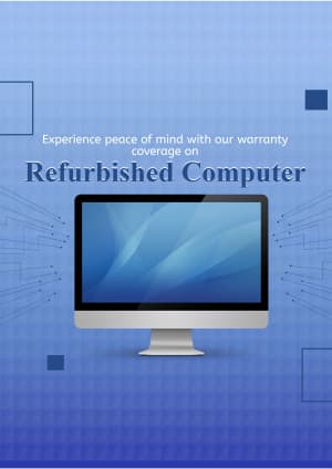 Refurbished Computer business image