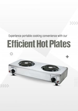 Hot Plate marketing poster