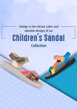 Children Sandals facebook ad