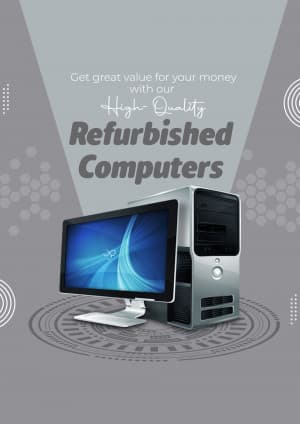 Refurbished Computer business post