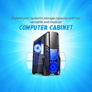 Computer Cabinets business post