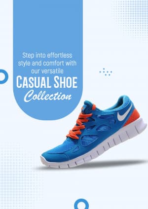 Casual Shoes promotional post