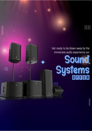Sound System business video