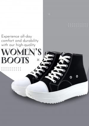 Women Boots promotional poster