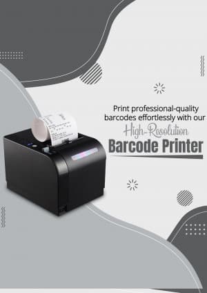 Barcode Printer marketing post