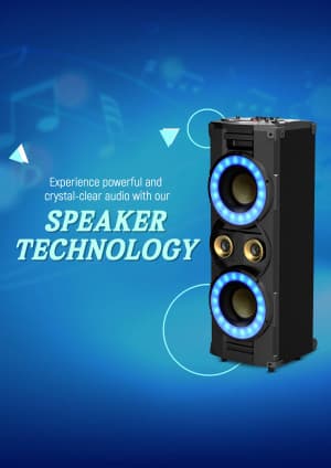 Sound System business banner