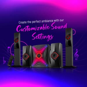 Sound System marketing post
