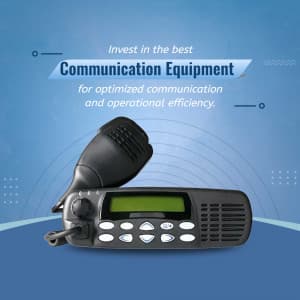 Communication Equipment business flyer