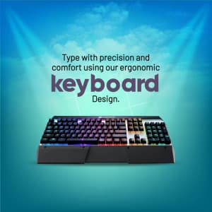 Keyboard flyer