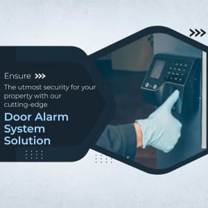 Door Alarm System facebook banner