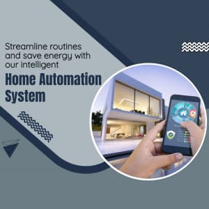 Home Automation System business flyer