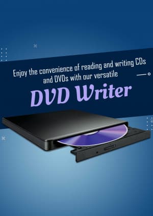 DVD Writer banner