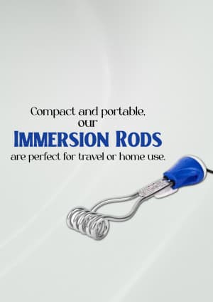Immersion Rod video