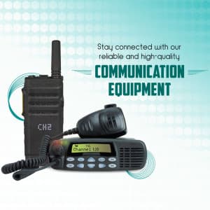 Communication Equipment marketing post