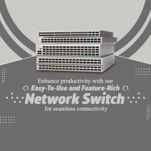 Network Switch flyer