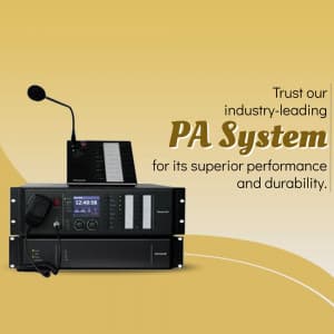 PA System facebook banner