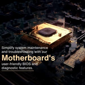 Motherboard business banner