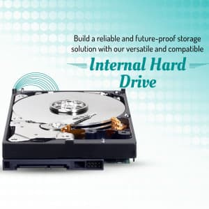 Internal Hard Drive flyer