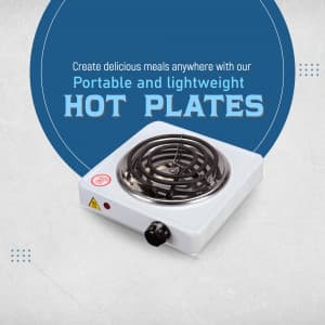 Hot Plate business flyer