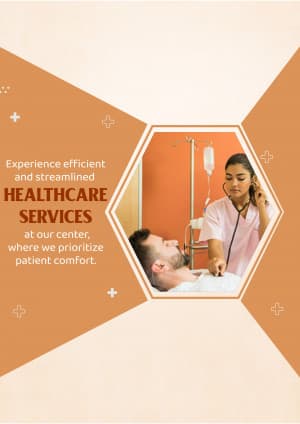 Healthcare Center marketing poster