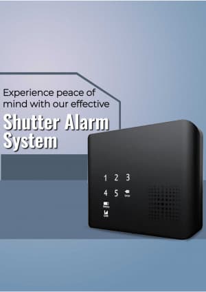Shutter Alarm System video