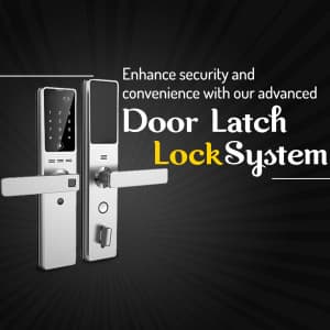 Door Latch Lock System facebook banner