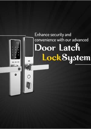 Door Latch Lock System facebook ad