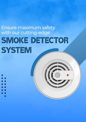 Smoke Detector System facebook ad