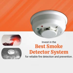 Smoke Detector System instagram post