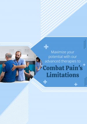 Pain Management promotional template