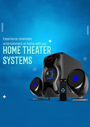 Home Theater business banner