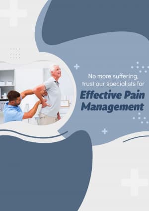 Pain Management promotional post