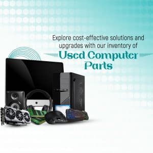 Used Computer Pats flyer