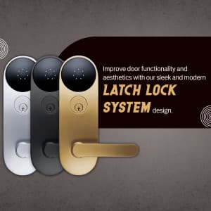 Door Latch Lock System business banner