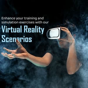 Virtual reality and augmented reality devices business template