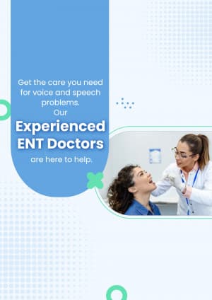 ENT ( Ear, Nose & Throat ) promotional post