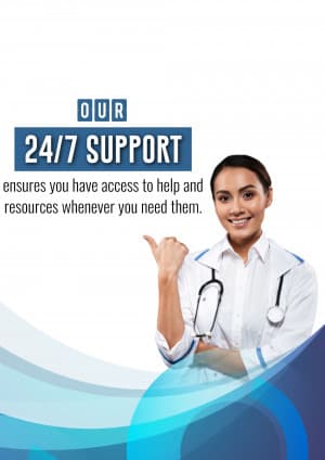 Support 24/7 template
