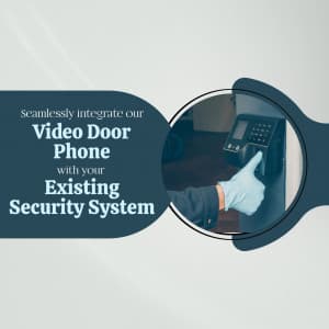 Video Door Phone Installation facebook banner