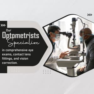 Optometrist marketing post