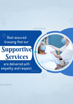 Supportive services marketing post