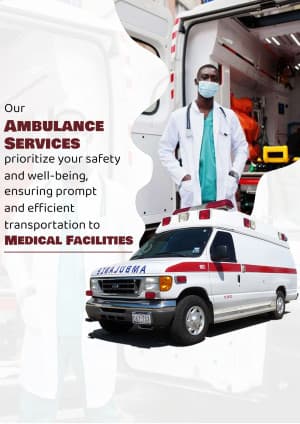 Ambulance Services business template