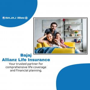 Bajaj Allianz Life Insurance Co Ltd promotional template