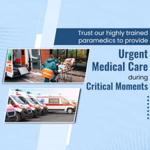 Ambulance Services marketing post