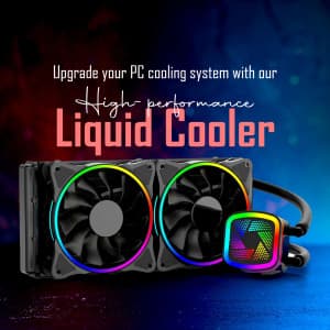 Liquid Cooler business template