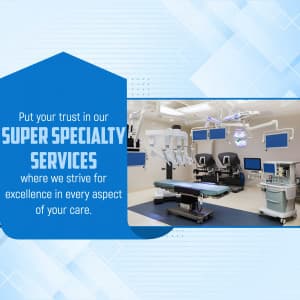 Super Speciality services marketing post