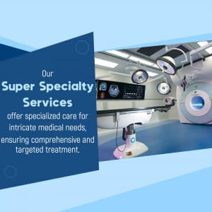 Super Speciality services flyer