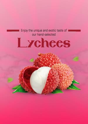 Lychee business video